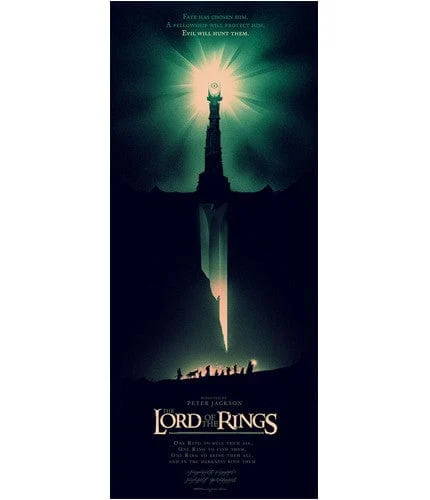 The Lord of the Rings - Olly Moss