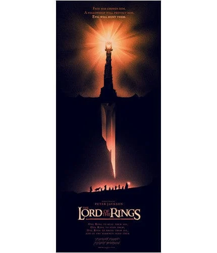 The Lord of the Rings (Variant) - Olly Moss