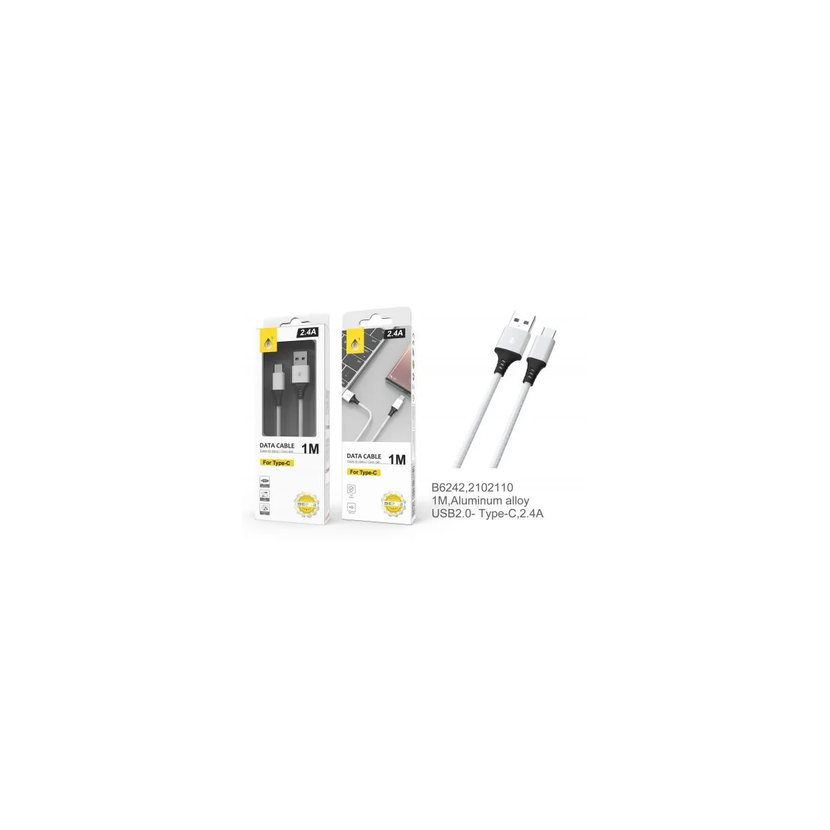 Type C Cable - B6242 -1m - White