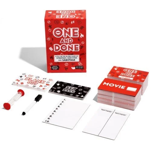 One And Done Word Guessing Party Game - Brilliant or BS?