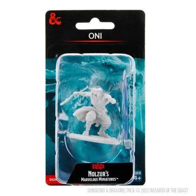Wizkids 90490 Dungeons & Dragons Nolzur`s Marvelous Unpainted Miniatures: Oni Female