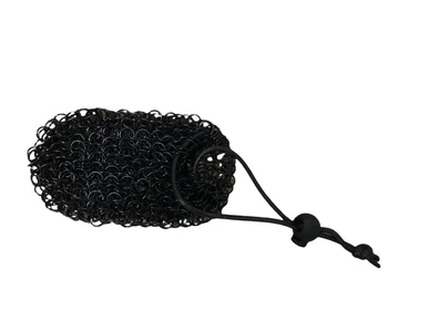 Critical Hit Collectibles Black Chainmail Dice Bag - Critical Hits