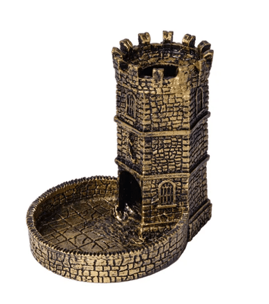 Critical Hit Collectibles Gold Castle Dice Tower - Critical Hits