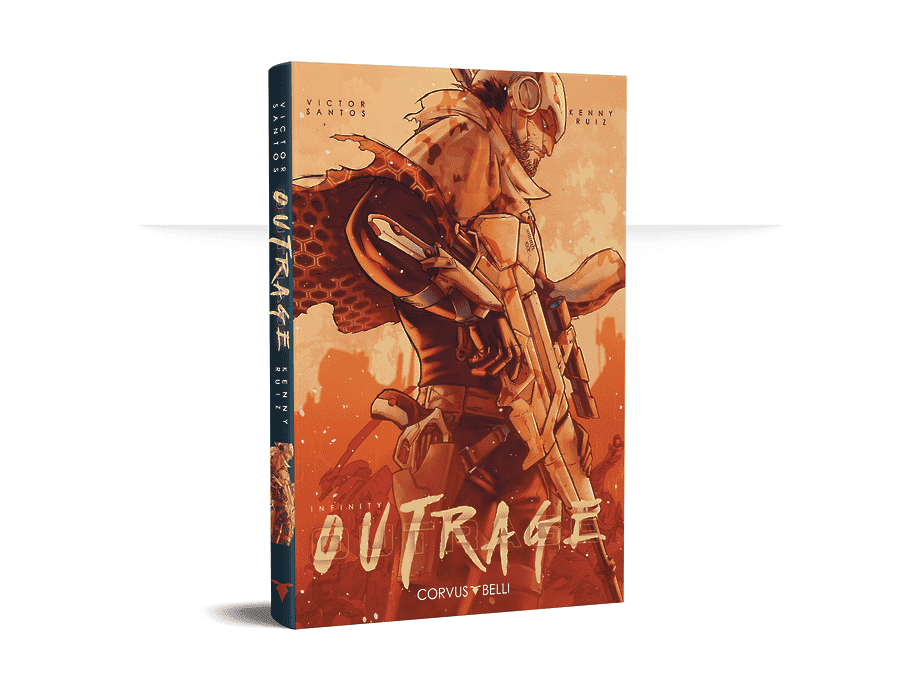 Infinity Outrage Graphic Novel - Corvus Belli