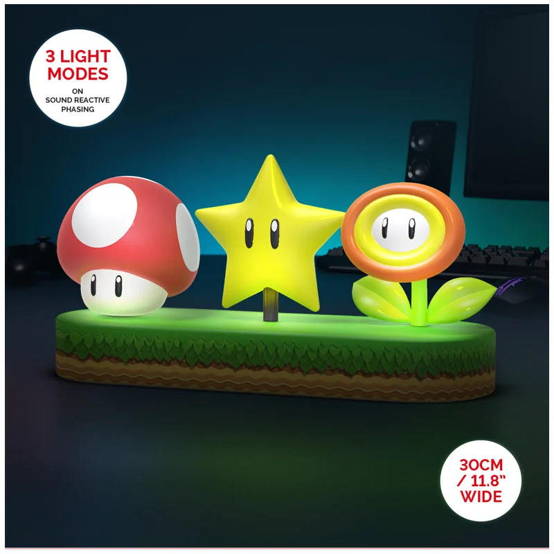 SUPER MARIO - Icons - 30cm Lamp