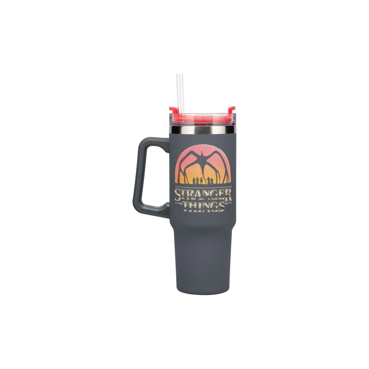 Stranger Things 5 tumbler with angled straw 900 ml - Paladone Products