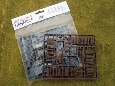 SCENERY: 28mm Palisade Fencing - RENRN14