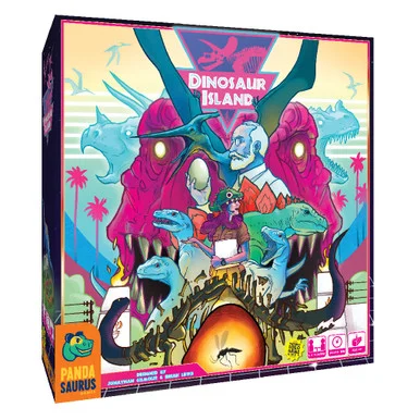 Pandasaurus Games PAN 201703 Dinosaur Island