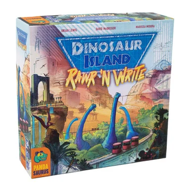 Pandasaurus Games PAN 202107 Dinosaur Island: Rawr `n Write