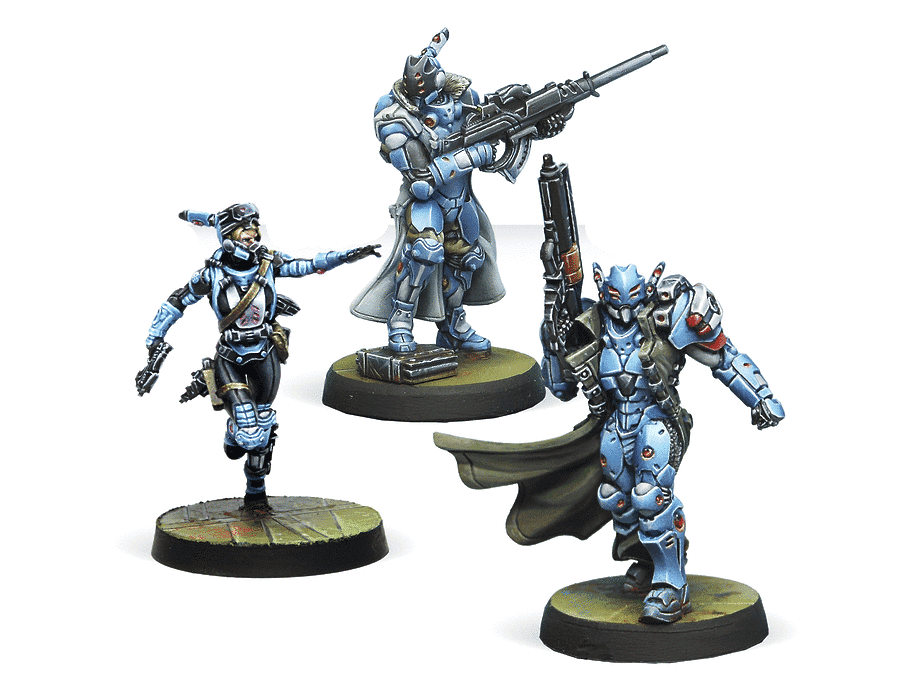 Infinity CodeOne PanOceania Booster Pack Beta Miniature Game Figures - Corvus Belli