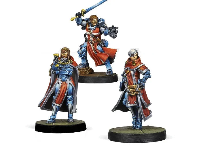Infinity PanOceania Headquarters Pack Miniature Game Figures - Corvus Belli