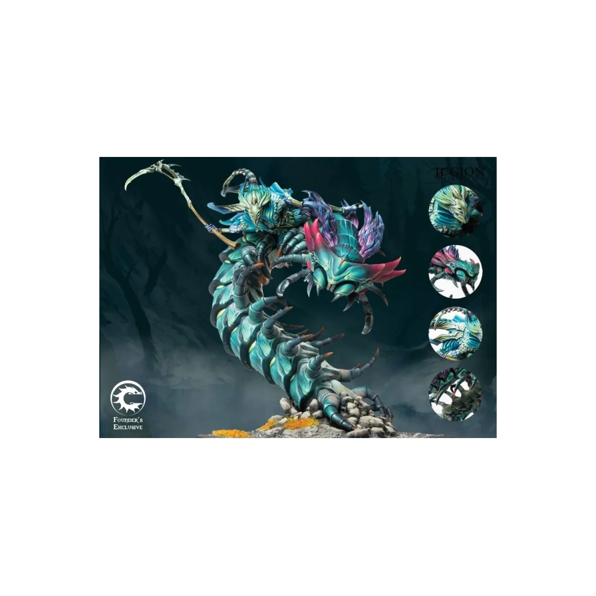 Conquest - Weaver Courts - Founder's Exclusive Winters Bite Figurine games