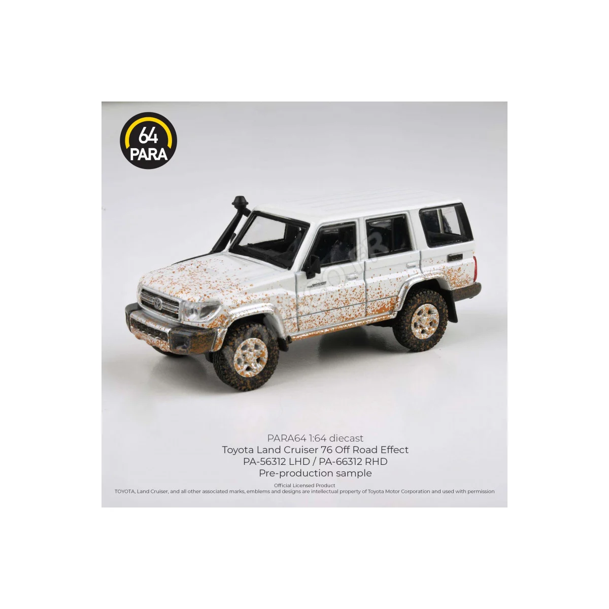 Toyota land cruiser lc76 off road effect 2014 (lhd) Die cast - PARA64