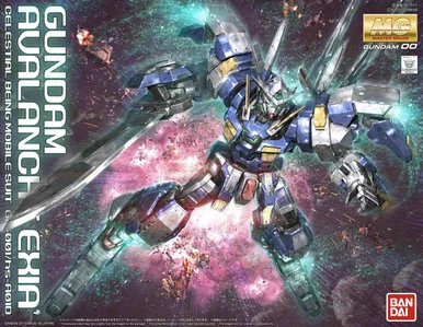 Bandai 5063531 Gundam Avalanche Exia Celestial Being Mobile Suit GN-001/hs-A01D MG 1/100 Scale Model Kit