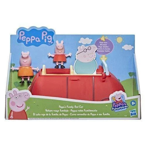 Peppa Pig Peppa's Adventures Peppa's Family Red Car - Hasbro