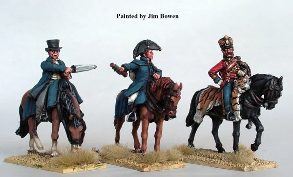 Perry Miniatures Napoleonic British High Command Mounted 28mm Scale Metal Figures