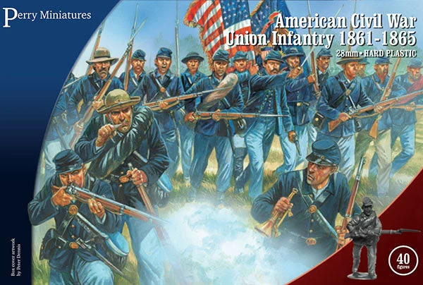 Perry Miniatures American Civil War Union Infantry 1861–1865 28mm Plastic Figures