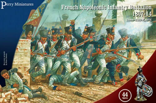 Perry Miniatures Napoleonic French Infantry Battalion 1807–1814 28mm Scale Plastic Figures