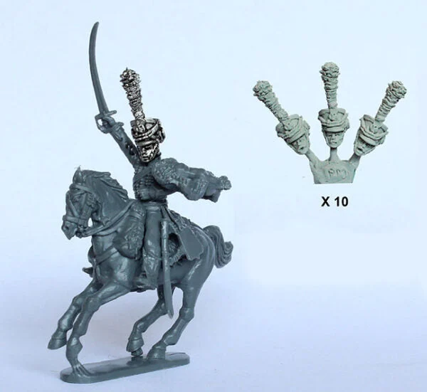 Perry Miniatures Napoleonic French Heads for Gardes d’Honneur 28mm Scale Metal Figures