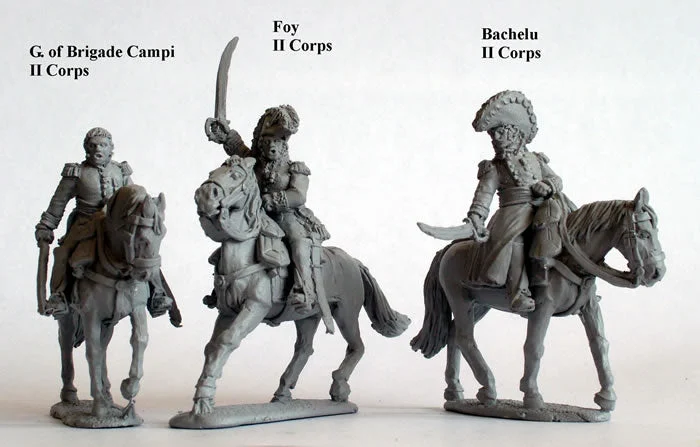 Perry Miniatures Napoleonic French Mounted Generals of Division and Brigade 28mm Scale Metal Figures