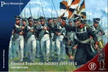 Perry Miniatures Napoleonic Russian Line Infantry 1809–1814, 28mm Scale Plastic Figures