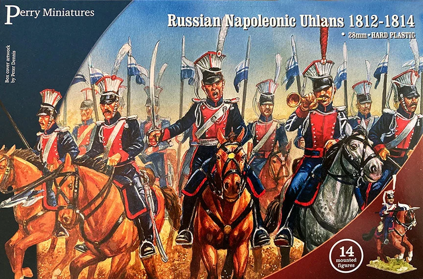 Perry Miniatures Napoleonic Russian Uhlans 1812–1814 28mm Scale Plastic Figures