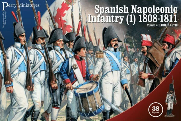 Perry Miniatures Spanish Napoleonic Infantry (1) 1808–1811 28mm Plastic Miniatures