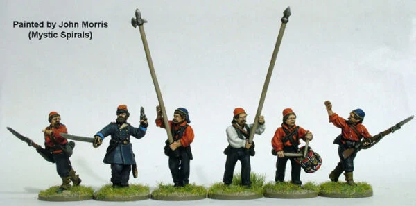 American Civil War Union New York Fire Zouaves 28mm Metal Figures - Perry Miniatures