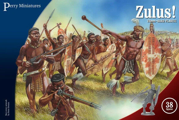 Perry Miniatures Zulus 28mm Scale Plastic Figures