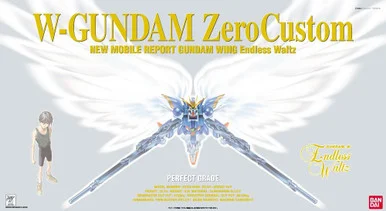 Bandai 5063825 W-Gundam Zero Custom New Mobile Report Gundam Wing Endless Waltz PG 1/60 Scale Model Kit