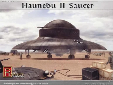 1/144 Pegasus Haunebu II German Flying Saucer