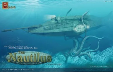 Pegasus Nautilus Submarine Kit 1:144