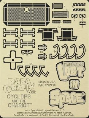Paragrafix Chariot Photoetch Set (Doll & Hobby Kit)
