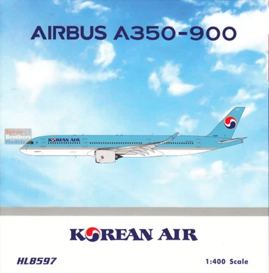 PHX04634 1:400 Phoenix Model Korean Air A350-900 Reg #HL8597 (pre-painted/pre-built)
