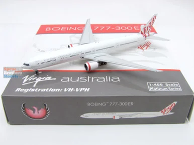 PHX10621 1:400 Phoenix Model Virgin Australia B777-300ER Reg #VH-VPH (pre-painted/pre-built)