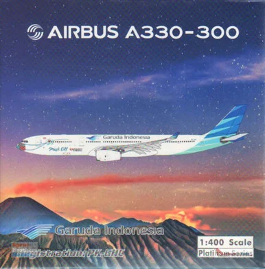 PHX11668 1:400 Phoenix Model Garuda Indonesia Airbus A330-300 Reg #PH-GHC 'Mask Livery' (pre-painted/pre-built)