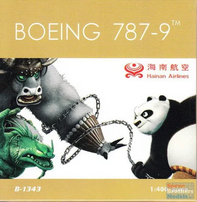 PHX1748 1:400 Phoenix Model Hainan Airlines Boeing 787-9 Reg #B-1343 (pre-painted/pre-built)