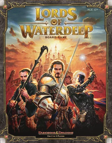 Wizards of the Coast 38851 Lords of Waterdeep Board Game