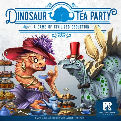 Restoration Games 9005 Dinosaur Tea Party