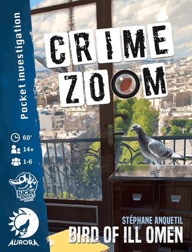 Lucky Duck Games CRZR02EN Crime Zoom: Bird of Ill Omen