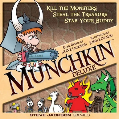 Steve Jackson Games SJG1483 Munchkin Deluxe