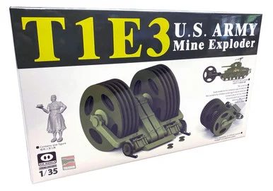 1/35 Pig Models T1E3 US Army Mine Exploder for Sherman