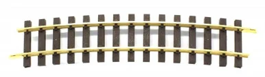 PIKO 35217 G R7 1560mm / 61.4" Radius Curve Track Section, 12 Pack