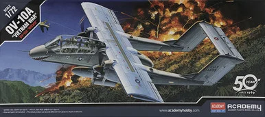 Academy Models 12463 OV-10A Bronco Vietnam War 1/72 Scale Model Kit