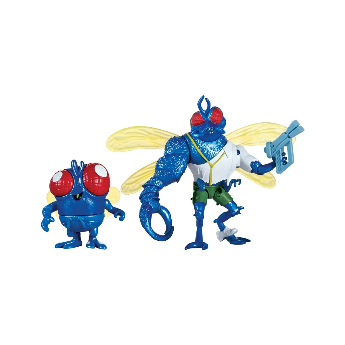 Ninja Turtles: Teenage Years - Super Fly & Toddler Super Fly figures 11 cm Figurine