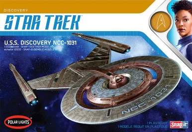 1/2500 Polar Lights Star Trek USS Discovery 2T Plastic Model Kit