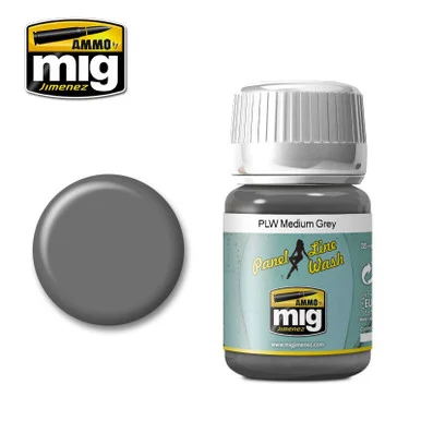 AMM1601 - Panel Line Wash: Medium Grey