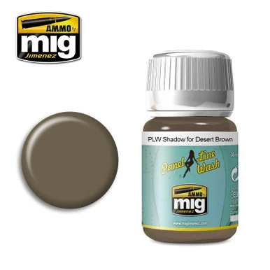 AMM1621 - Panel Line Wash: Shadow for Desert Brown