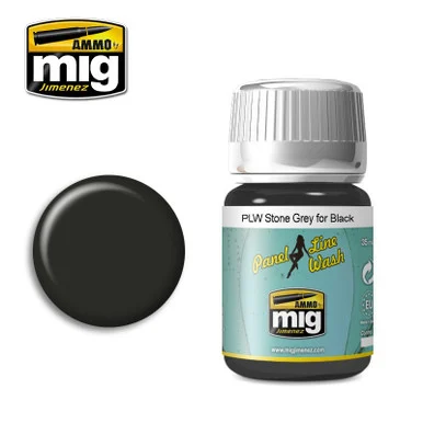 AMM1615 - Panel Line Wash: Stone Grey for Black
