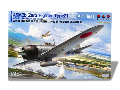 1/48 Platz IJN WWII IJN A6M2b Zero Fighter Type 21 1st Carrier Division